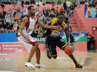 1. Basketball Bundesliga  08/09   Walter Tigers Tuebingen  - LiT Giesser 46 ers
