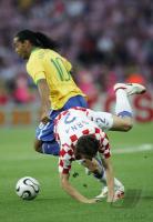 Fussball WM 2006: Brasilien - Kroatien