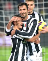 FUSSBALL SERIE A: Giovinco Sebastian und  Vucinic Mirko (v. li., Juventus Turin)