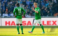 Fussball, 1. Bundesliga Saison 2012/2013: SV Werder Bremen - FC Schalke 04