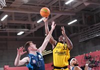 Basketball 2. Bundesliga  20/21 Testspiel: Tigers Tuebingen - Uni Baskets Paderborn