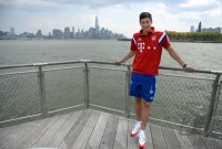 FUSSBALL 1. Bundesliga 14/15: Robert Lewandowski (FC Bayern Muenchen)