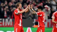 Fussball  Achtelfinal Rueckspiel CHL 25/26: FC Bayern Muenchen - Atalanta Bergamo