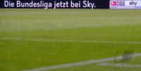 Fussball PAY TV Sender Werbebane Sky