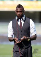FUSSBALL SERIE A 2013/2014: Mario Balotelli (AC Mailand)