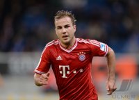Fussball  1. Bundesliga  13/14: Mario Goetze (FC Bayern Muenchen)