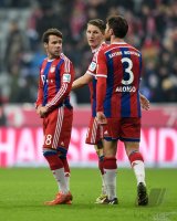 Fussball 1. Bundesliga Saison 14/15: FC Bayern Muenchen - FC Schalke 04