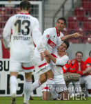 FUSSBALL 1. Bundesliga  JUBEL  VfB Stuttgart