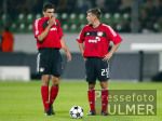 Fussball CL: Leverkusen- Manchester, enttaeuschung
