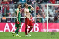 Fussball 1. Bundesliga Saison 14/15: FC Bayern Muenchen -  FC Augsburg