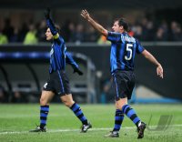 Fussball CHL  Saison 2010/2011: Dejan Stankovic (Inter Mailand)