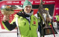 Ski Alpin  Herren  Slalom  Kitzbuehel 2014; JUBEL Felix NEUREUTHER (Deutschland)