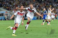 FUSSBALL WM 2014 FINALE: JUBEL  Mario Goetze (Deutschland)