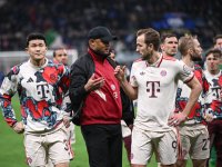 FUSSBALL CHAMPIONS LEAGUE SAISON 24/25
Viertelfinal Rueckspiel, Inter Mailand - FC Bayern Muenchen
