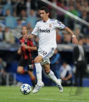 Fussball Champions League  Saison 2010/2011: Angel DI MARIA (Real Madrid)