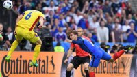 Fussball International Europameisterschaft 2016: Frankreich - Rumaenien