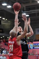 Basketball 1. Bundesliga 17/18 Hauptrunde: Walter Tigers Tuebingen - Giessen 46ers