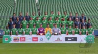 Fussball 1. Bundesliga, Saison 2014/2015: Mannschaftsfoto SV Werder Bremen