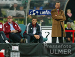 FUSSBALL CHL FCB Trainer Ottmar Hitzfeld