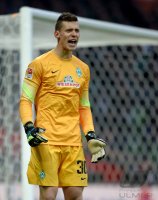 Fussball, 1. Bundesliga  Saison 2014/2015: SV Werder Bremen - Hannover 96