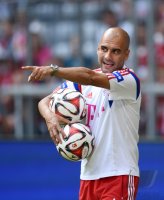 Fussball 1. Bundesliga 2014/2015: Trainer Pep Guardiola (FC Bayern Muenchen)