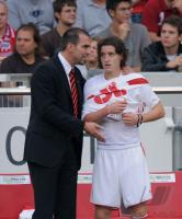 FUSSBALL  1. BUNDESLIGA  09/10  VfB Stuttgart  - 1. FC Koeln