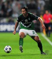 Fussball: Champions League Play-Offs 1011: Claudio Pizarro (SV Werder Bremen)
