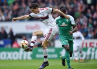 Fussball 1. Bundesliga Saison 15/16: SV Werder Bremen - FC Bayern Muenchen