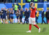 FUSSBALL WM 2018 Achtelfinale: Schweden - Schweiz