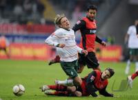 Fussball 1. Bundesliga  09/10  Eintracht Frankfurt - SV Werder Bremen