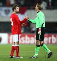 Fussball International  Testspiel Oesterreich - England