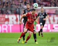Fussball 1. Bundesliga Saison 17/18: FC Bayern Muenchen - 1. FSV Mainz 05