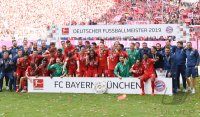 Fussball 1. Bundesliga Saison 18/19: Meister FC Bayern Muenchen