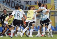 Fussball WM 2006: Argentinien - Mexiko , Argentina - Mexico