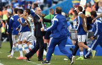 FUSSBALL WM 2014, ACHTELFINALE: Argentinien - Schweiz