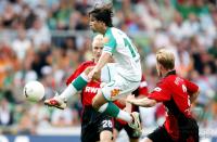 Fussball 1. Bundesliga: Bremen - Leverkusen