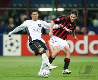 Fussball Champions League AC Mailand - Manchester United