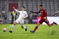Fussball 1. Bundesliga Saison 21/22: FC Bayern Muenchen - Borussia Moenchengladbach