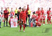 Fussball 1. Bundesliga Saison 16/17: FC Bayern Muenchen - SC Freiburg