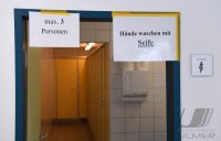 Schule: Realschule im Kreuzerfeld Rottenburg (Kreis Tuebingen) bereitet die Wiedereroeffnung der Schule vor