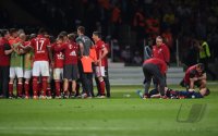 Fussball DFB Pokalendspiel 15/16: FC Bayern Muenchen - Borussia Dortmund