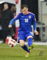 Fussball International Testspiel:  Ivica Olic (Kroatien)