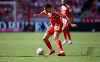 Fussball 1. Bundesliga  Saison  2025/2026  32. Spieltag FC Bayern Muenchen - 1. FC Heidenheim