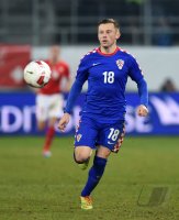 Fussball International Testspiel:  Ivica Olic (Kroatien)