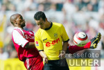 Fussball 1. Bundesliga: Dortmund - Bayern, Zweikampf