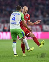 Fussball 1. Bundesliga Saison 17/18: FC Bayern Muenchen - VfL Wolfsburg