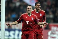 Fussball CHL  Saison 2011/2012:  FC Bayern Muenchen - FC Villarreal