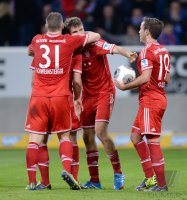 Fussball  1. Bundesliga  13/14: TSG 1899 Hoffenheim - FC Bayern Muenchen