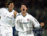 FUSSBALL 1. Bundesliga  Spielszene SC Freiburg  -  FC Bayern Muenchen