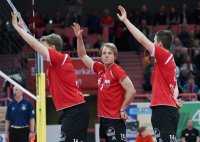 Volleyball  1. Bundesliga  14/15 Playoffs:  TV Rottenburg - SWD powervolleys Dueren